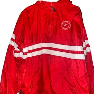 Mens OR Womens vintage WKU rain jacket